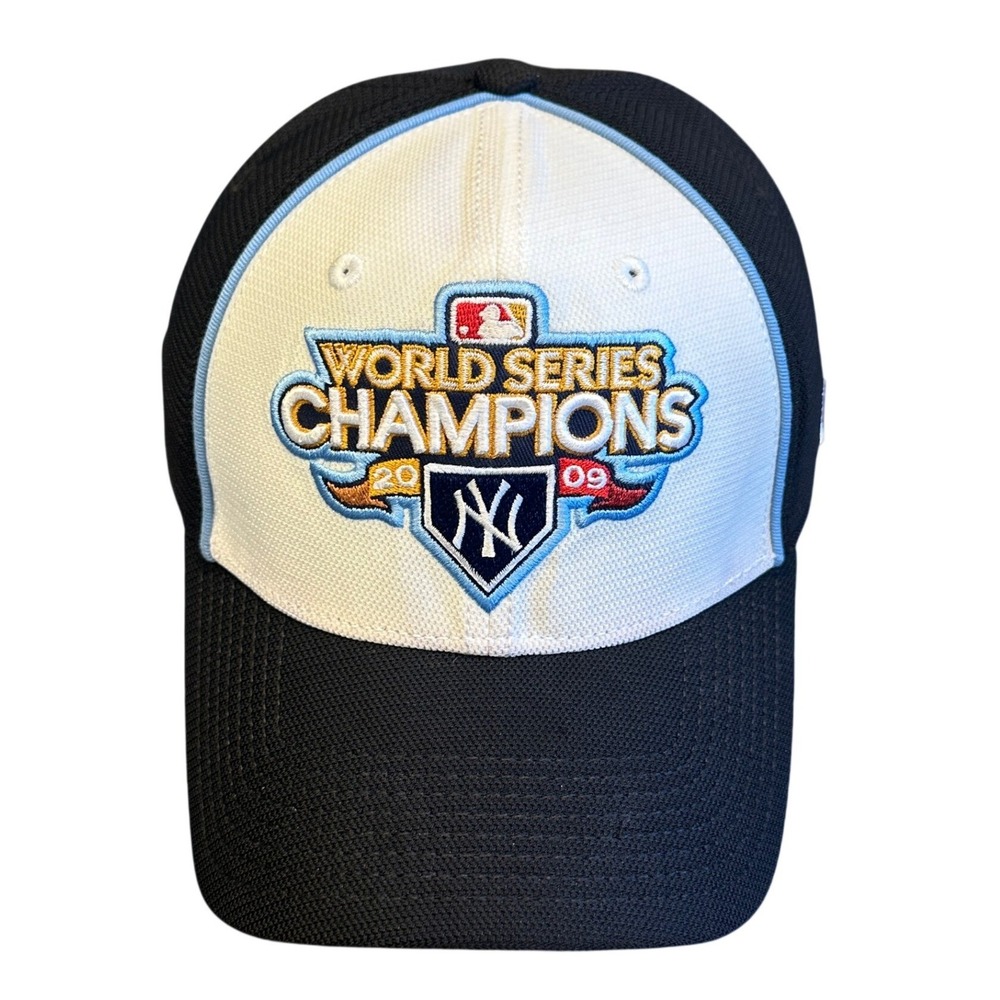New York Yankees 2009 World Series Champions New Era 39Thirty Hat Cap One Size